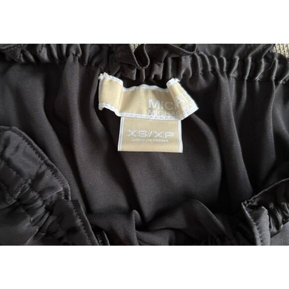 Michael Kors Black Shiny Off The Shoulder Size XS - Picture 4 of 4